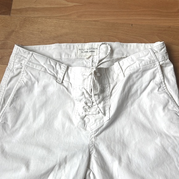 Nili Lotan Lace Up Military Joggers - Picture 2 of 6